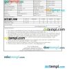 Uttar Pradesh State Road Transport Corporation bus e-ticket, Word and PDF download template