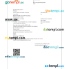 Vietnam electronic visa Word and PDF example
