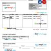 WAH PBC Paystub Word and PDF example