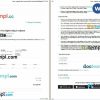 Yatra Air Asia airplane e-ticket, Word and PDF download template, 3 pages