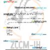 Zambia ZCCM Investments Holdings certificate of employment Word and PDF download template