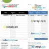 bank statement example template, Excel and PDF format