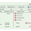 Building blocks earnings statement Word and PDF example