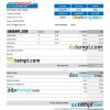 currency exchange company payroll example in Excel and PDF formats