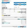 industrial robot company earning statement example in Excel and PDF formats