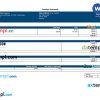 industrial robot company payslip example in Word and PDF formats