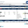 infrastructure company payslip example in Word and PDF formats