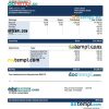 insurance company fully editable earning statement example in Word and PDF formats