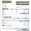 public services corporation payslip example in Excel and PDF formats