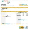 safe shipping company payroll example in Word and PDF formats