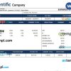 scientific company payroll statement in Word and PDF formats