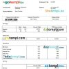 steel company payroll example in Word and PDF formats