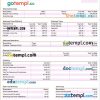 textile company payroll example in Word and PDF formats