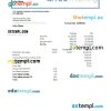 transport equipment manufacturing company earning statement in Word and PDF formats