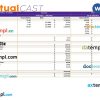 video conferencing company payroll example in Word and PDF formats
