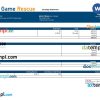 video game company paystub example in Word and PDF formats