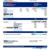 wholesale company payroll example in Word and PDF formats